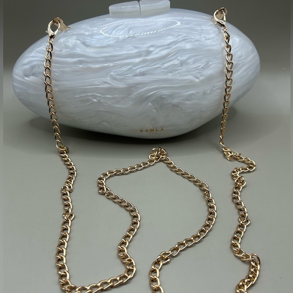 NWT MSRP $290.00 RAMLA Official Casablanca Bag-Ivory/White - Picture 4 of 7